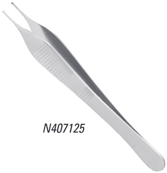Adson Tissue Forceps, 4 3/4”, 1x2 Teeth (1/EA) by Pro Advantage  ID N407125